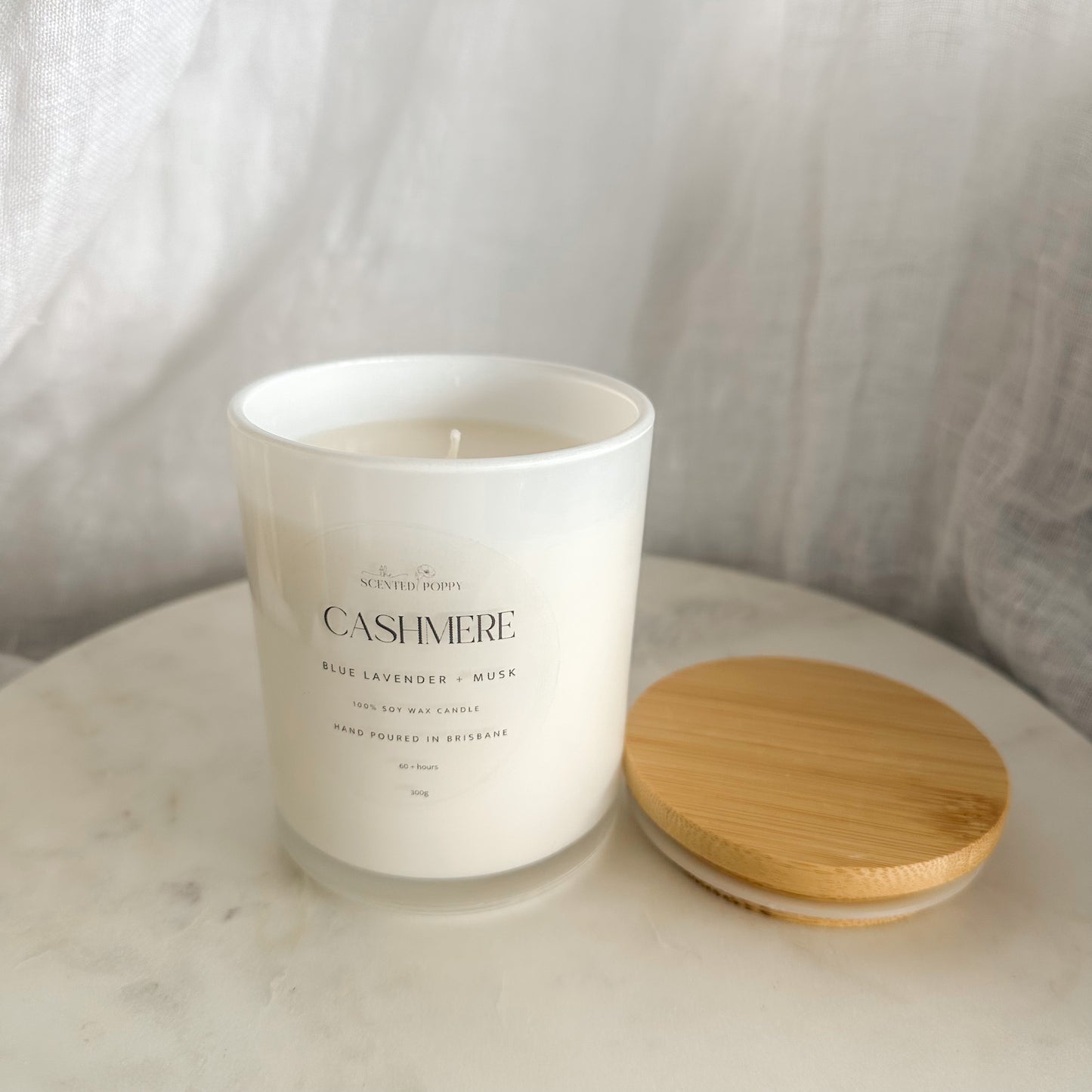 Cashmere 300g Triple Scented 100% Soy Candle