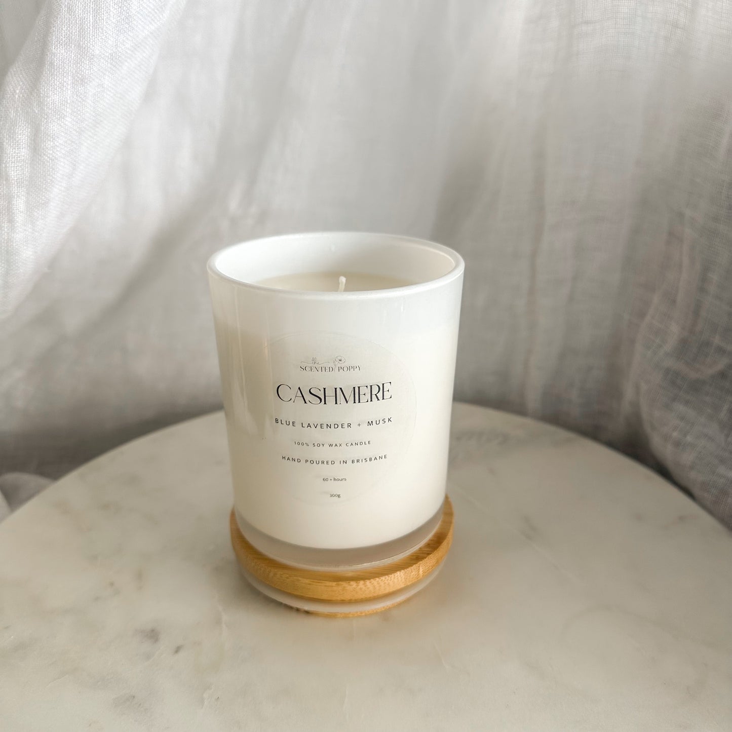 Cashmere 300g Triple Scented 100% Soy Candle