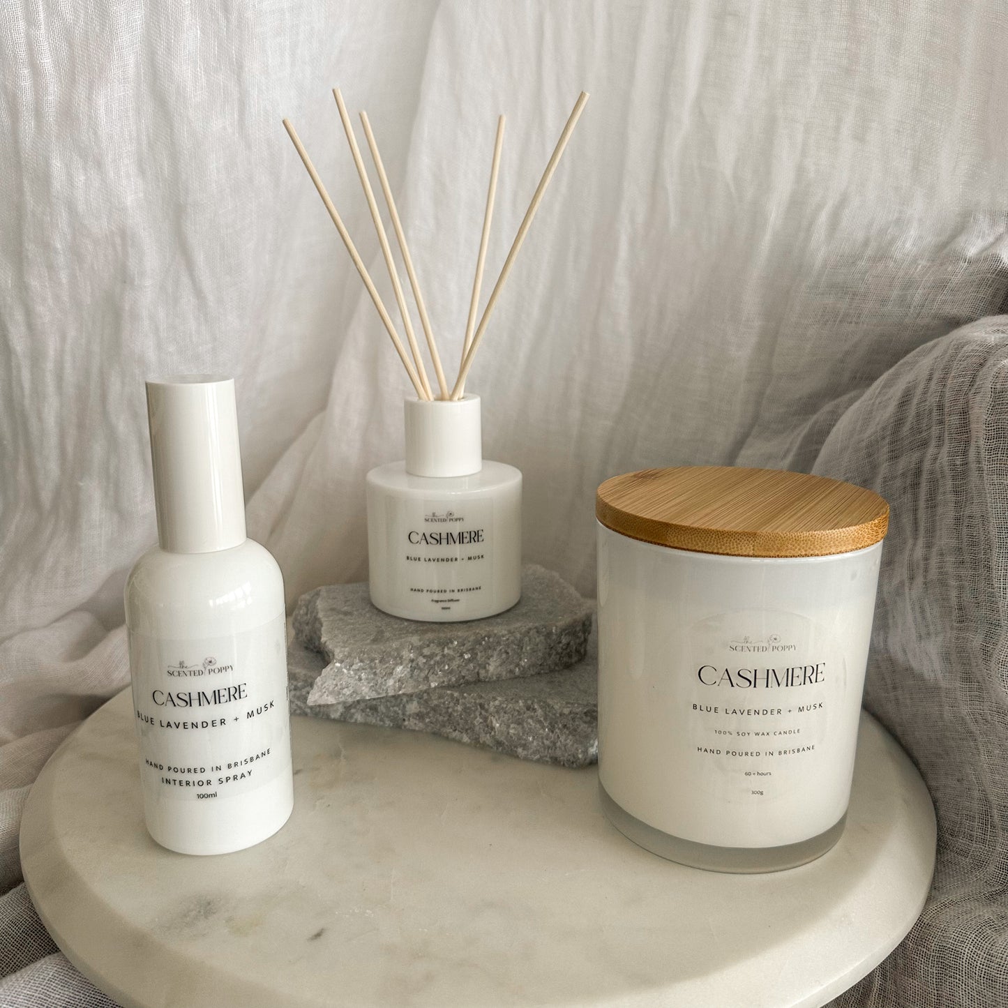 Cashmere Fragrance Diffuser 100ml with Reeds