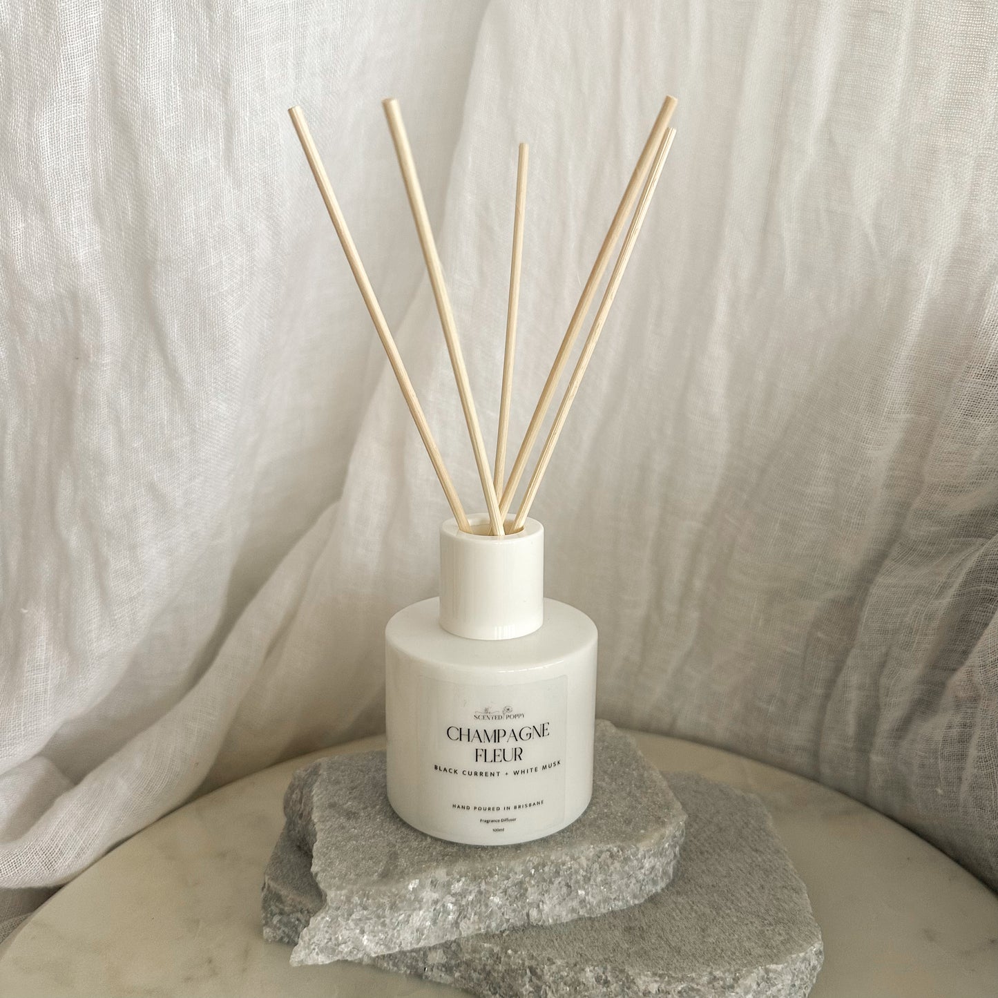 Champagne Fleur Fragrance Diffuser 100ml with Reeds