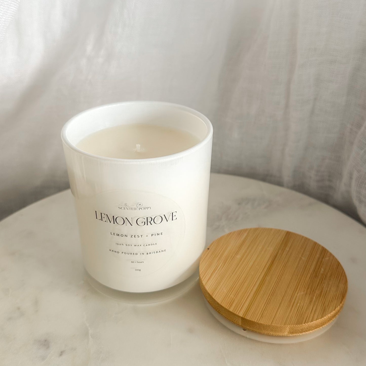 Lemon Grove 300g Triple Scented 100% Soy Candle
