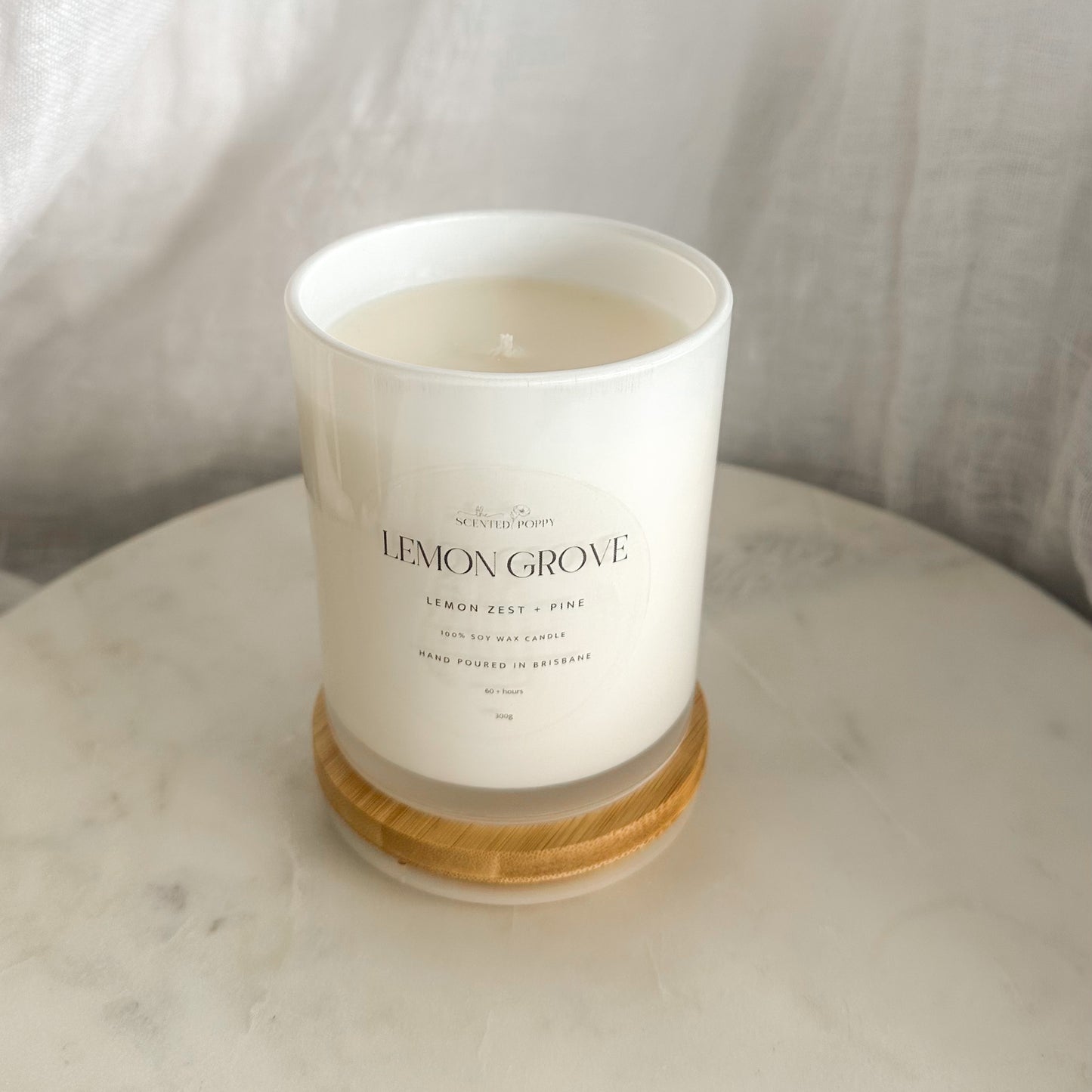 Lemon Grove 300g Triple Scented 100% Soy Candle