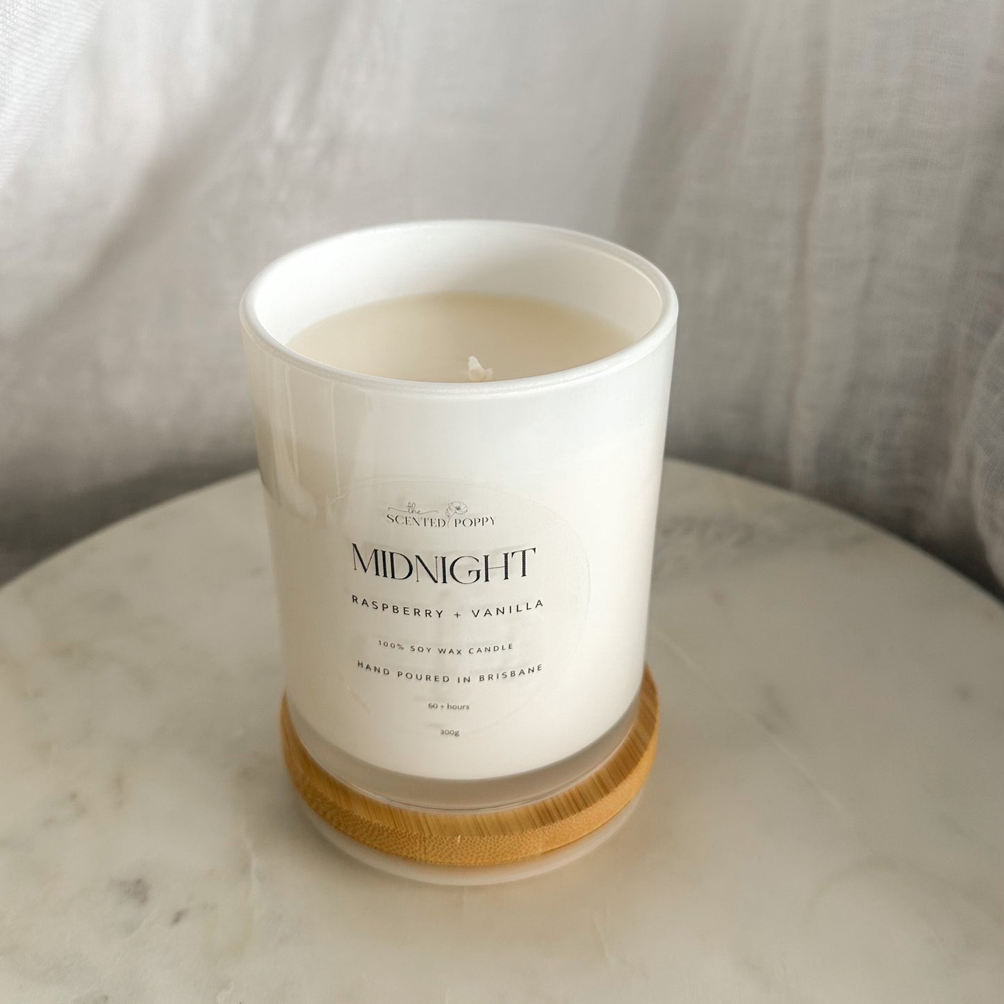 Midnight 300g Triple Scented 100% Soy Candle