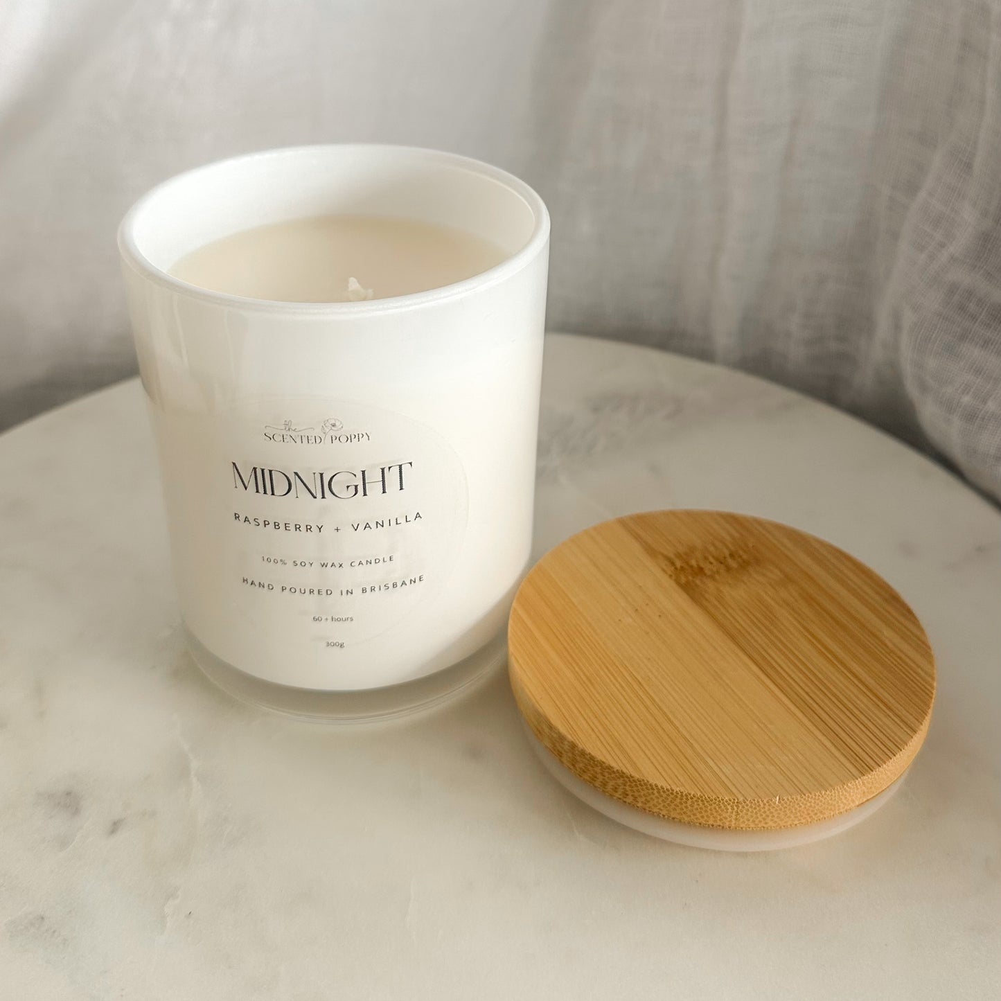 Midnight 300g Triple Scented 100% Soy Candle