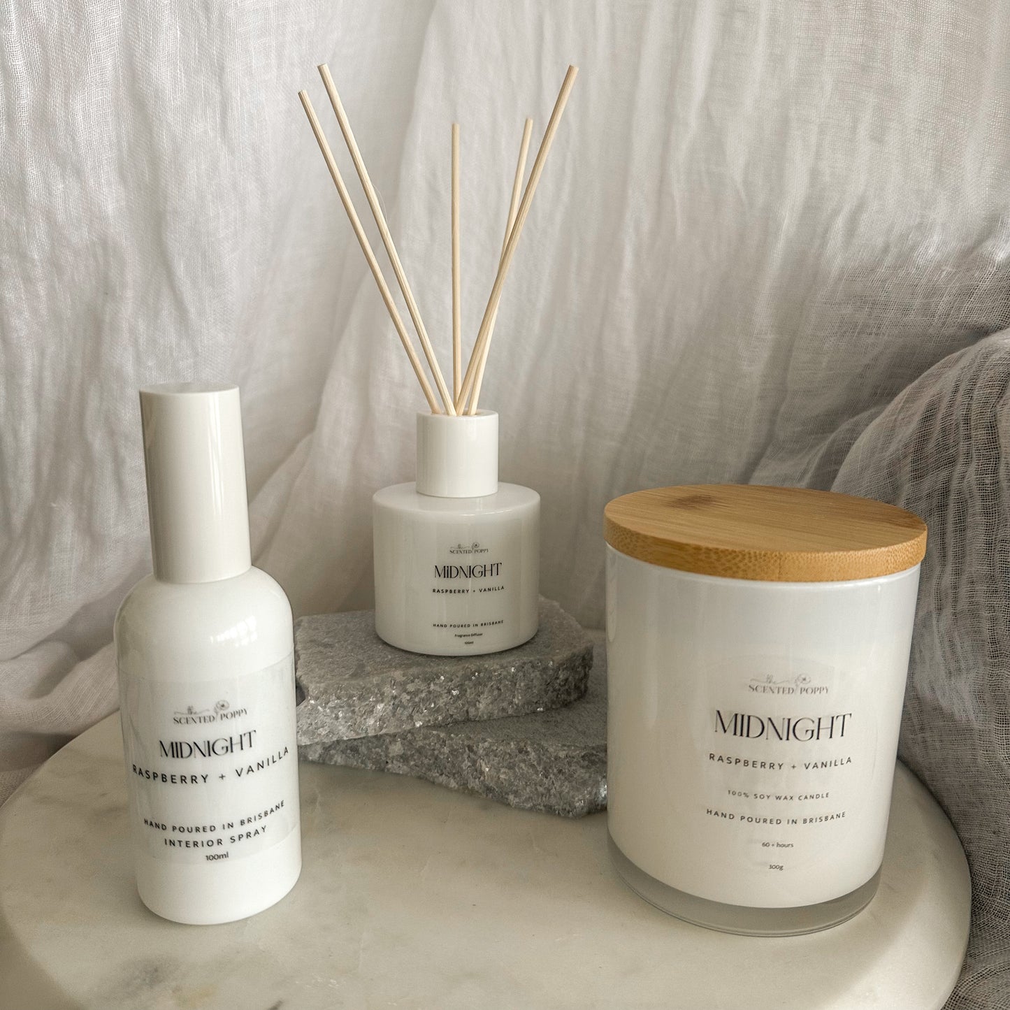 Midnight Fragrance Diffuser 100ml with Reeds