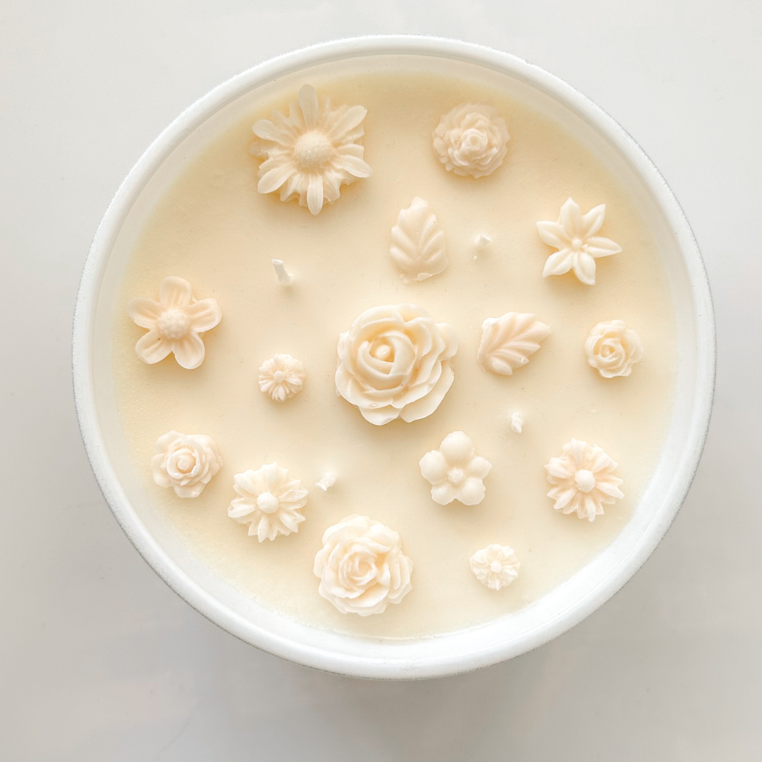 Snow Flake Triple Scented 100% soy Candle Collection