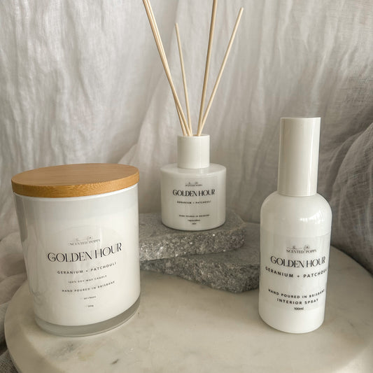 Golden Hour Home Fragrance Collection