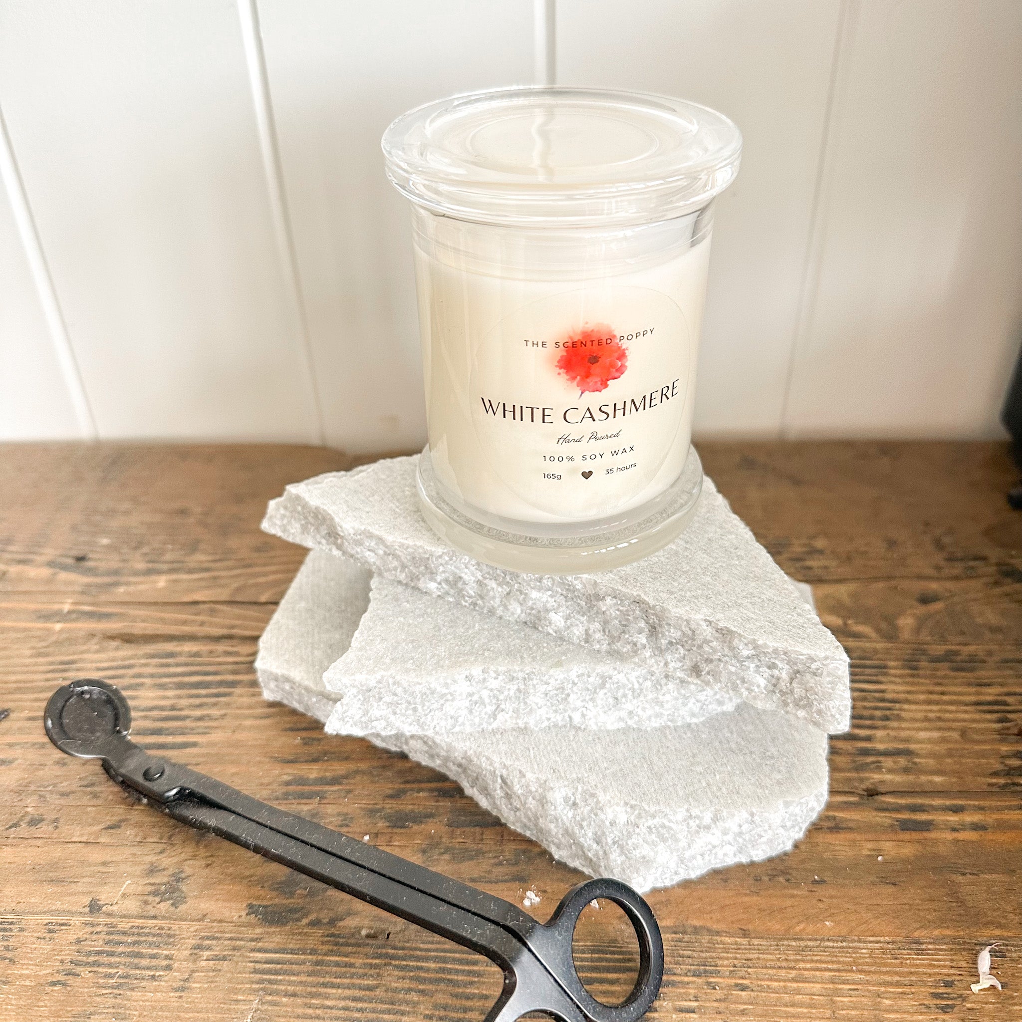 White Cashmere Soy Candle Collection