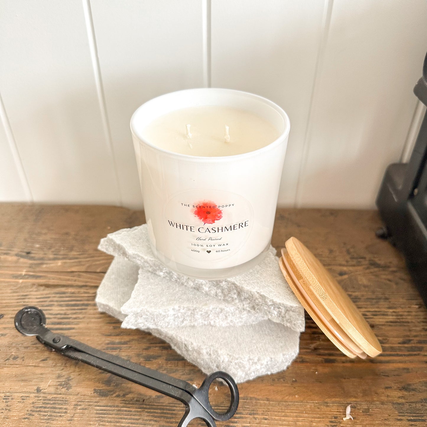 White Cashmere Soy Candle Collection