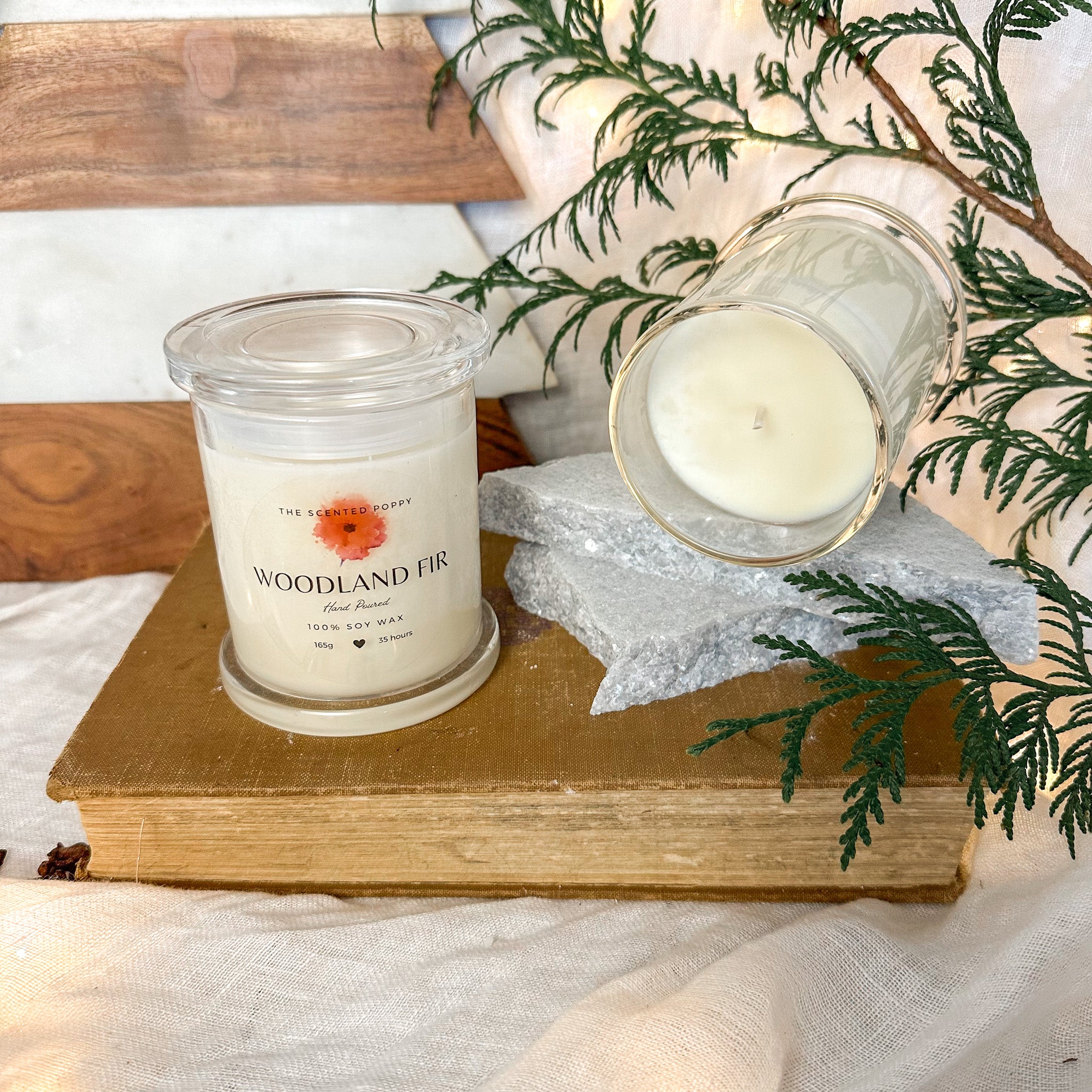 Woodland Fir Christmas Candle Collection