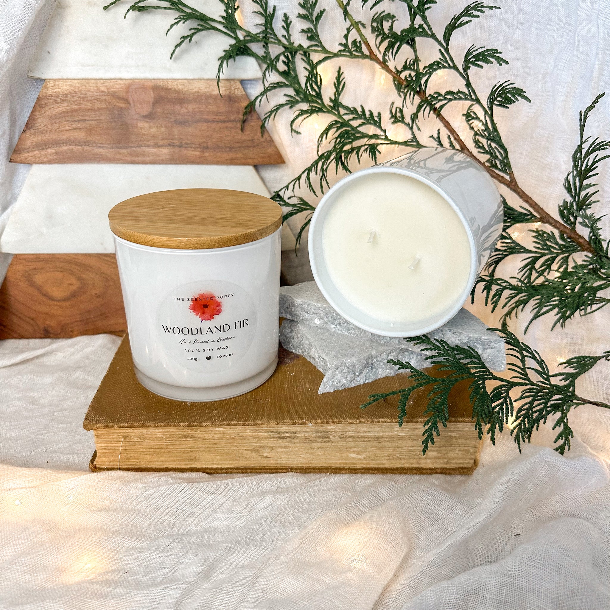 Woodland Fir Christmas Candle Collection