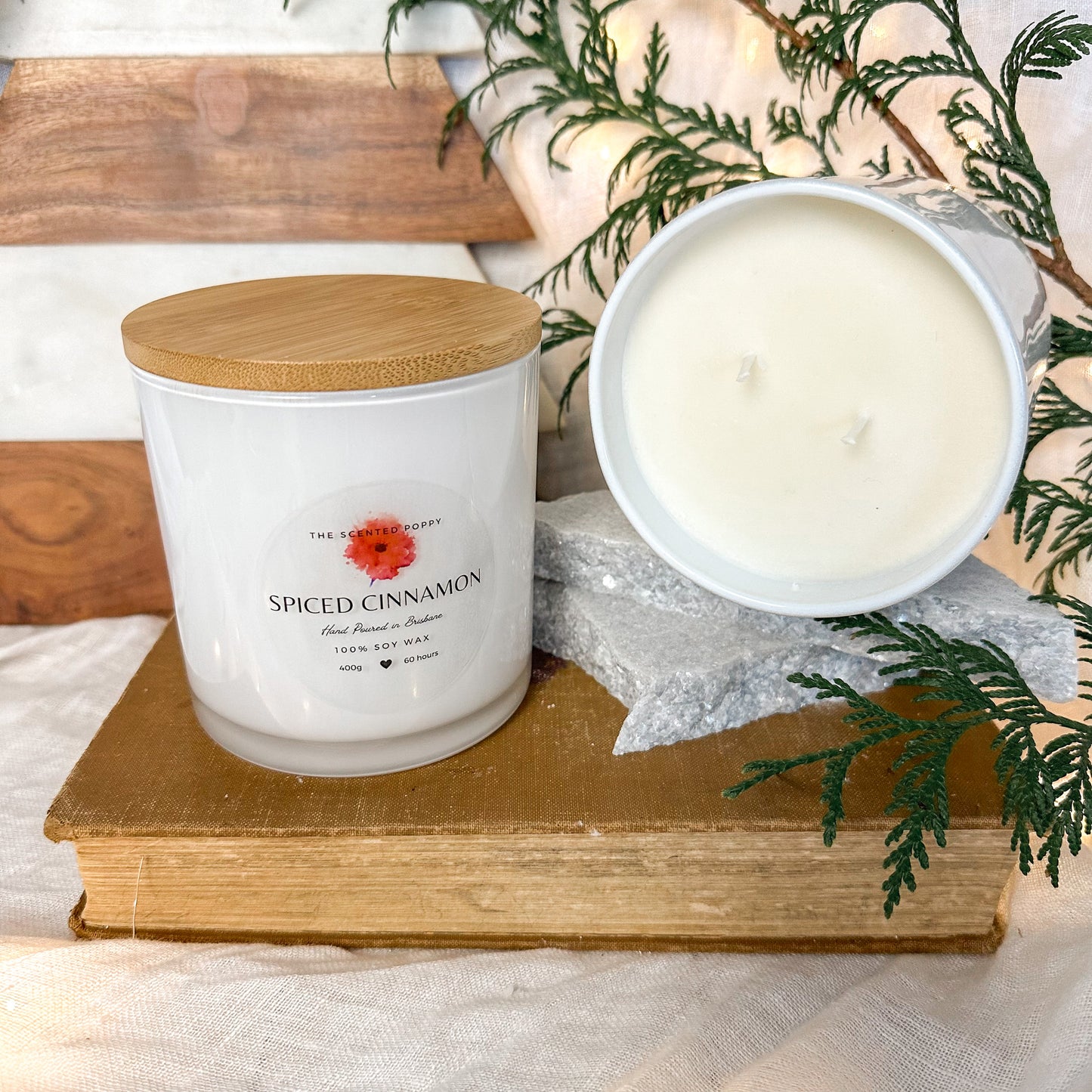 Spiced Cinnamon Christmas Candle Collection