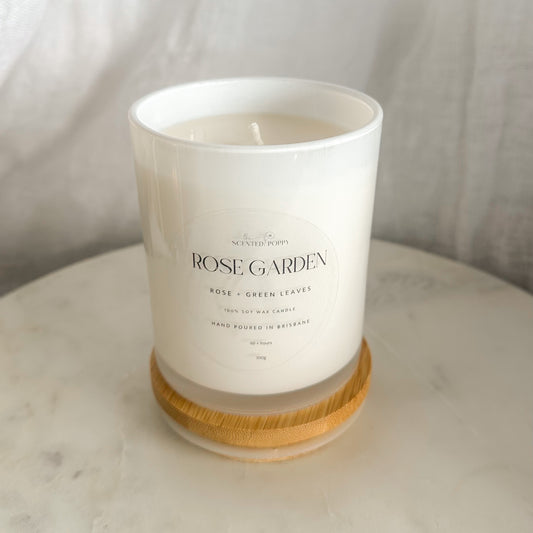 Rose Garden – 300g Triple Scented 100% Soy Candle