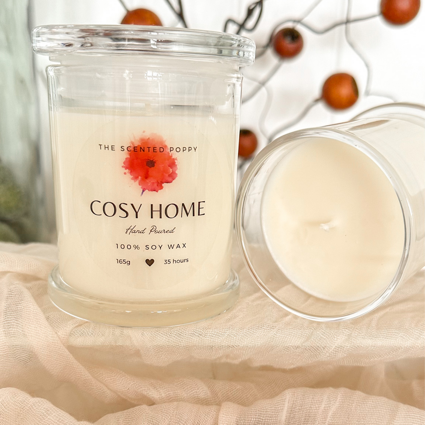 Cosy Home Triple Scented 100% soy Candle Collection